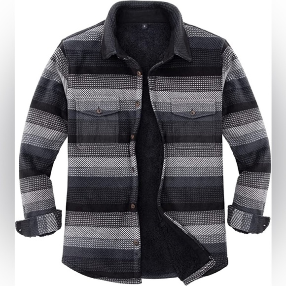 Other - New Mens Sherpa Fleece Lined Winter Jacket Multiple Sizes